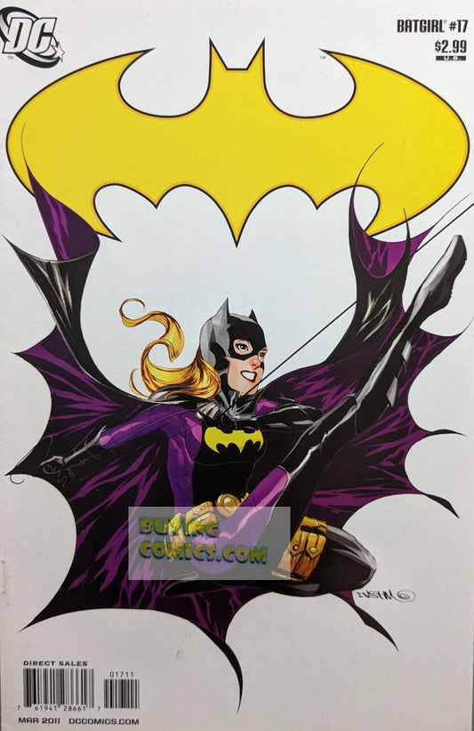 Batgirl #17 Comic Book Cover Art