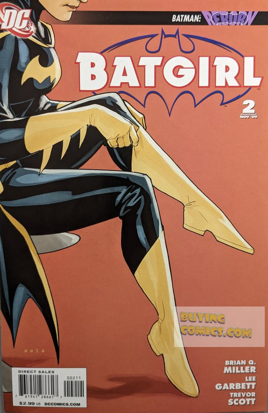 Batgirl #2 Comic Book Cover Art