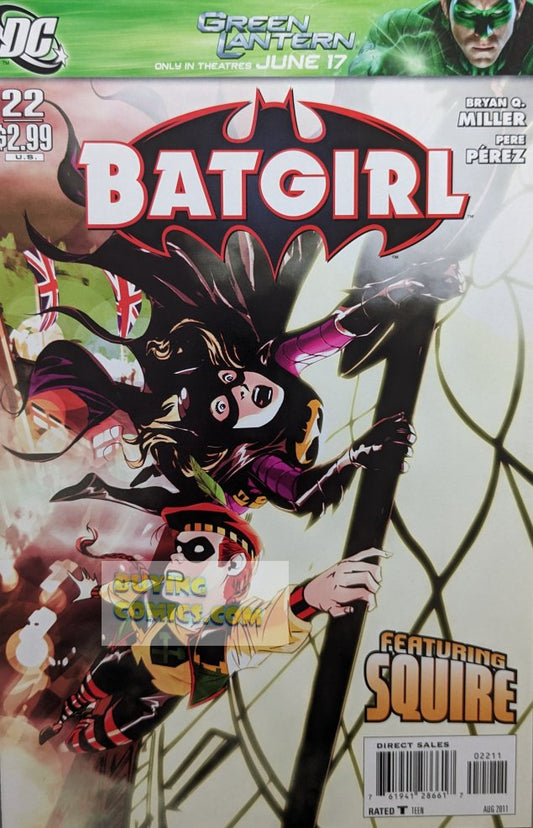 Batgirl #22 Comic Book Cover Art