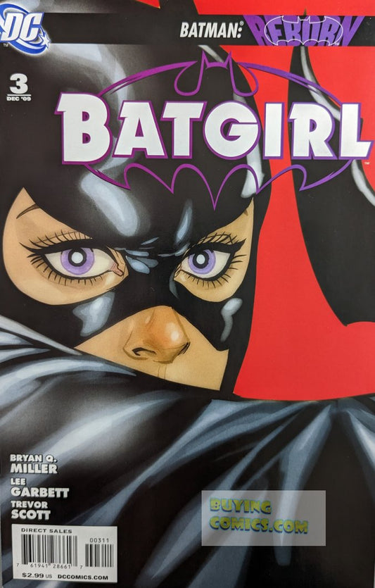 Batgirl #3 Comic Book Cover Art