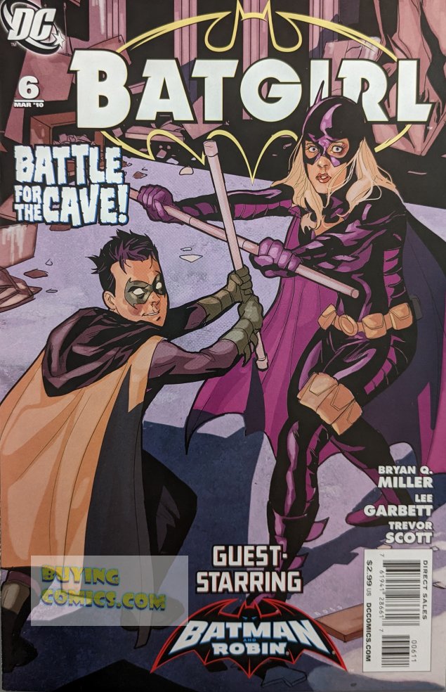 Batgirl #6 Comic Book Cover Art