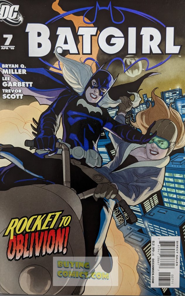 Batgirl #7 Comic Book Cover Art