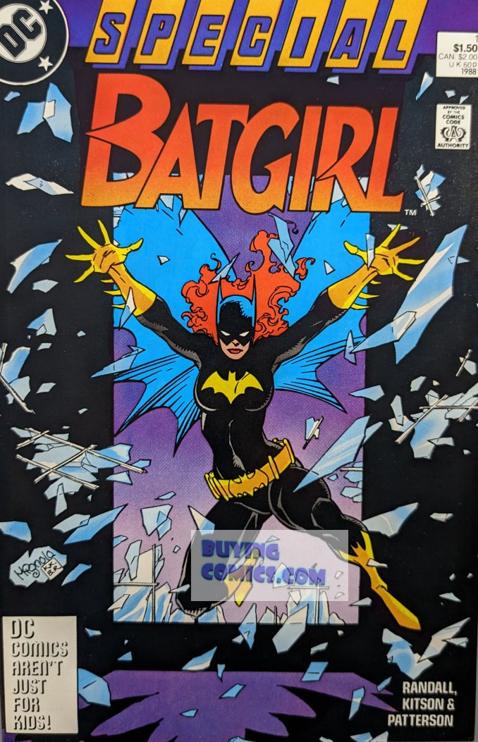 Batgirl Special #1 Comic Book Cover Art by Mike Mignola