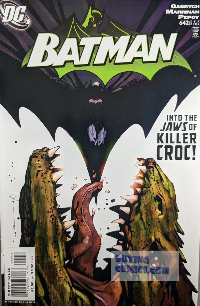 Batman #642 Comic Book Cover Art