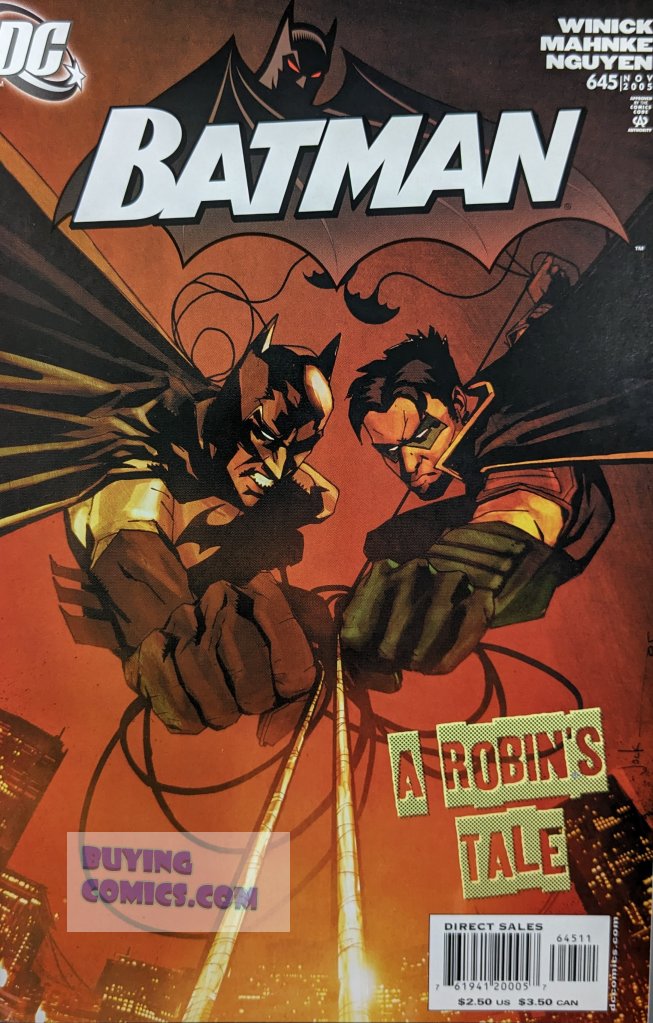 Batman #645 Comic Book Cover Art