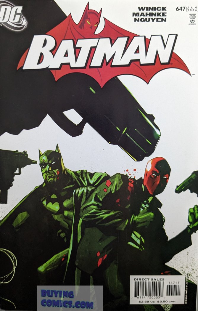 Batman #647 Comic Book Cover Art