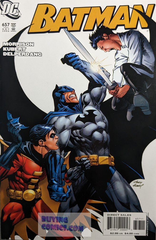 Batman #657 Comic Book Cover Art