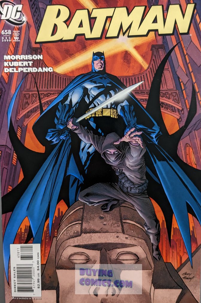 Batman #658 Comic Book Cover Art