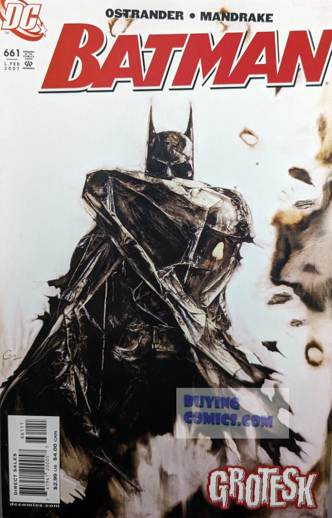 Batman #661 Comic Book Cover Art