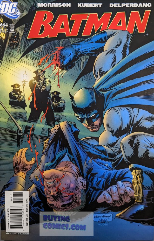 Batman #664 Comic Book Cover Art