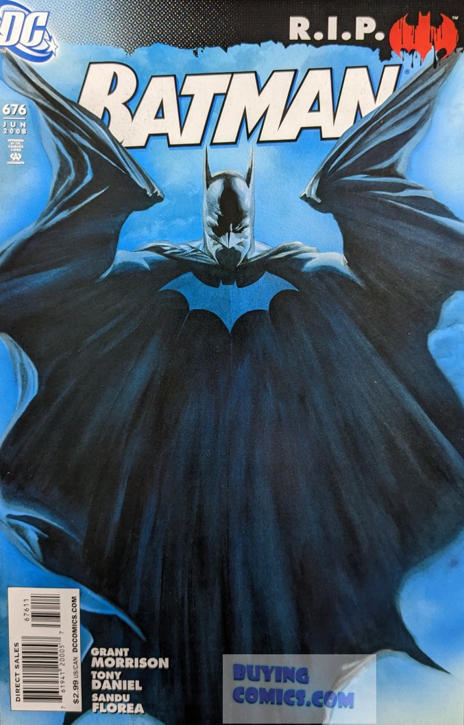 Batman #676 Comic Book Cover Art