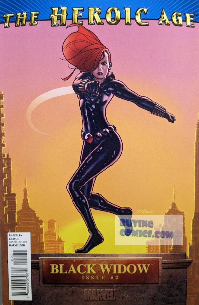 Black Widow #2 Comic Book Cover Art