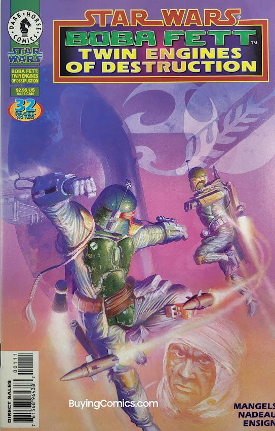 Boba Fett Twin Engines of Destruction #1 Cover Art