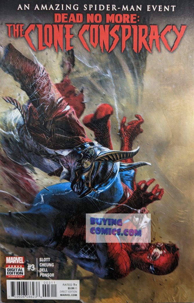 Clone Conspiracy #3 Comic Book Cover Art