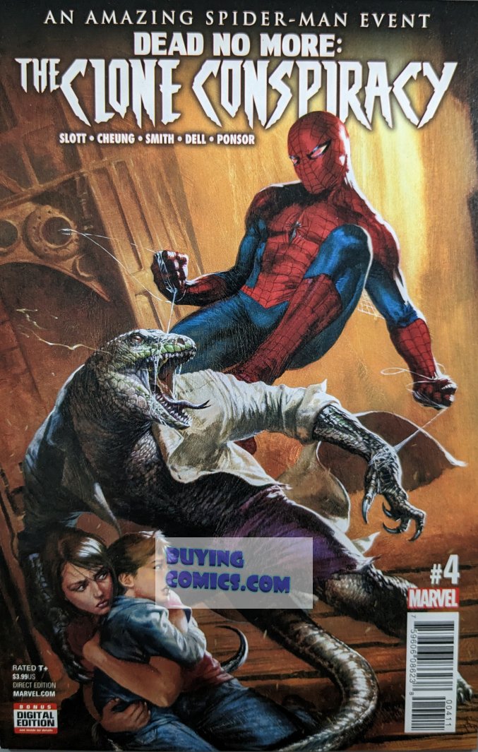 Clone Conspiracy #4 Comic Book Cover Art