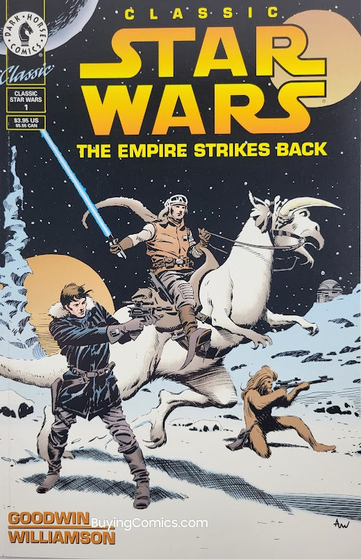 Classic Star Wars Empire Strikes Back #1 Cover Art