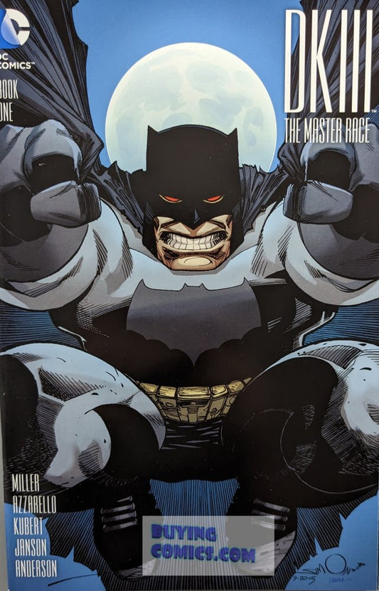 Dark Knight III The Master Race #1 Comic Book Cover Art