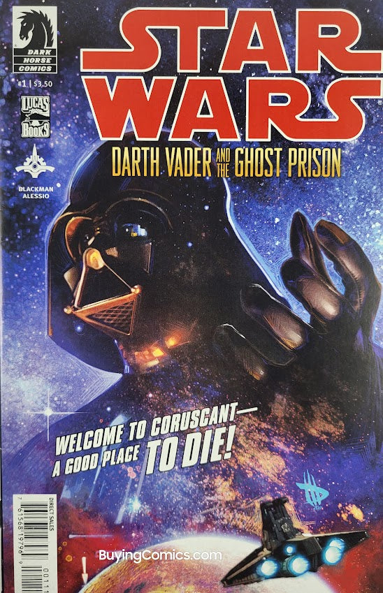 Darth Vader and the Ghost Prison #1 Cover Art