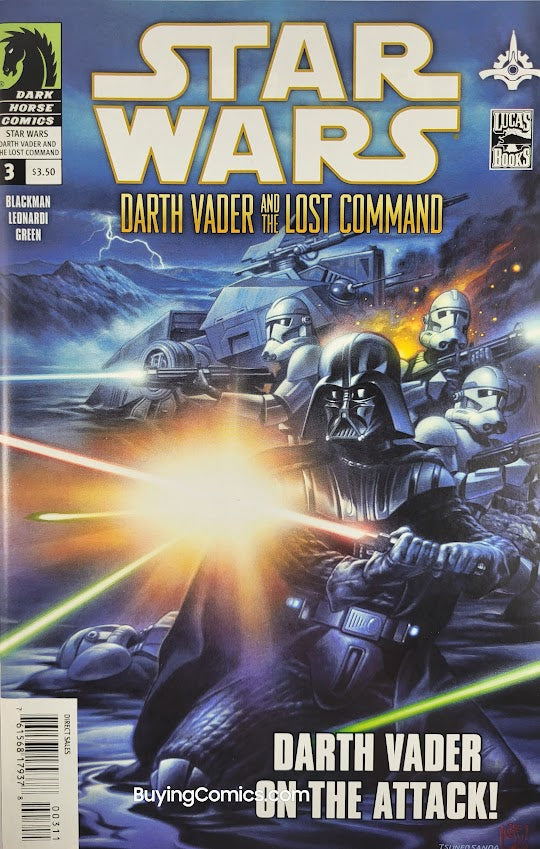 Darth Vader and the Lost Command #3 Cover Art