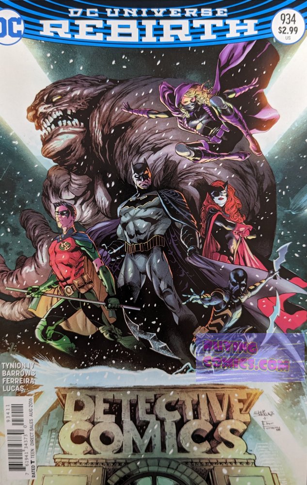 Detective Comics #934 Comic Book Cover Art