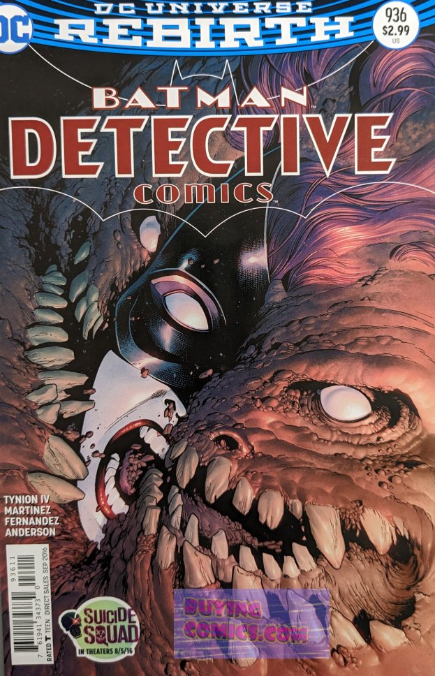 Detective Comics #936 Comic Book Cover Art