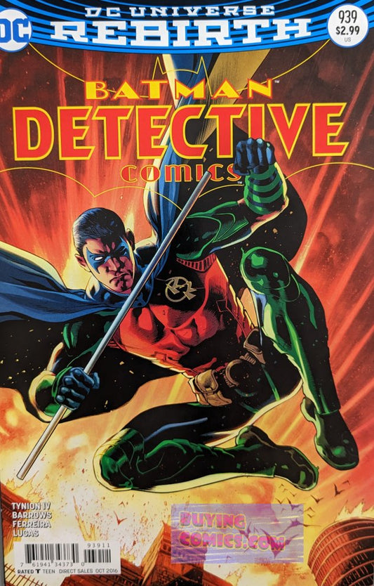 Detective Comics #939 Comic Book Cover Art