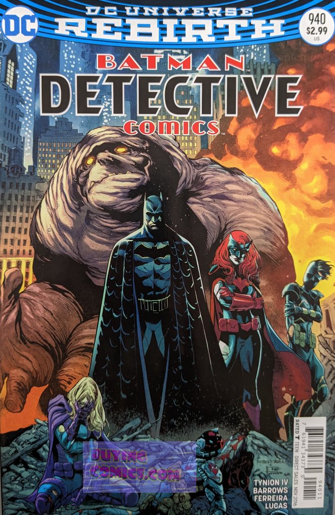 Detective Comics #940 Comic Book Cover Art