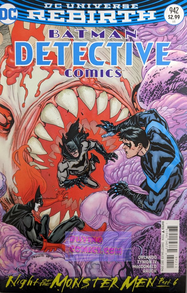 Detective Comics #942 Comic Book Cover Art