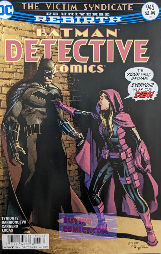 Detective Comics #945 Comic Book Cover Art