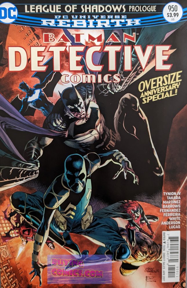 Detective Comics #950 Comic Book Cover Art