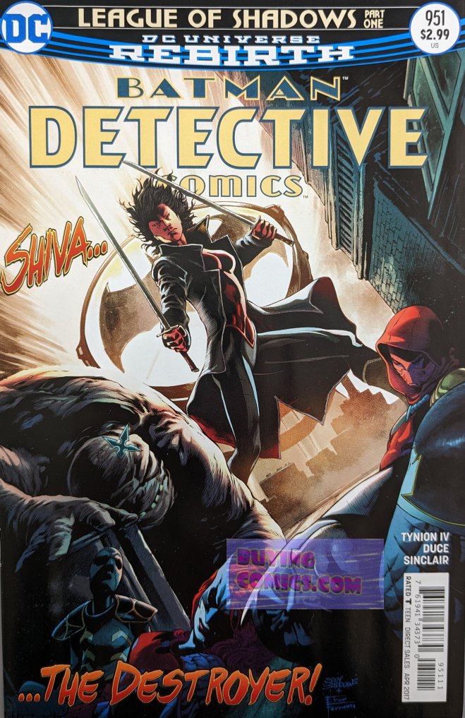 Detective Comics #951 Comic Book Cover Art