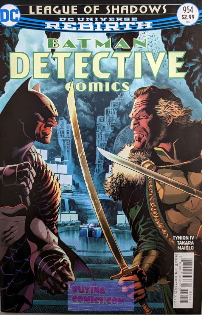 Detective Comics #954 Comic Book Cover Art