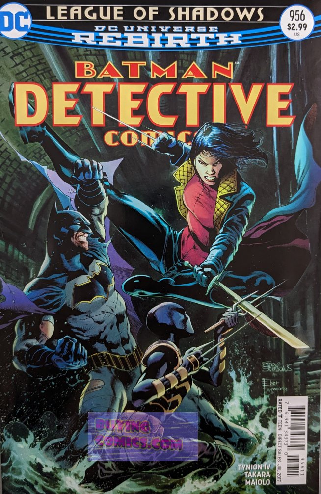 Detective Comics #956 Comic Book Cover Art