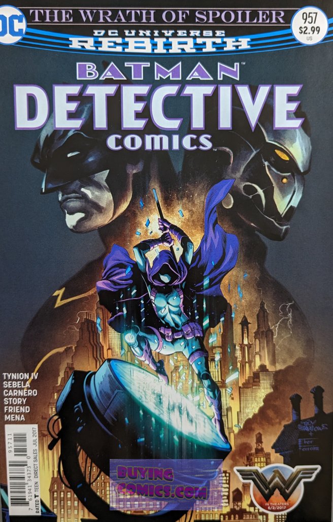 Detective Comics #957 Comic Book Cover Art