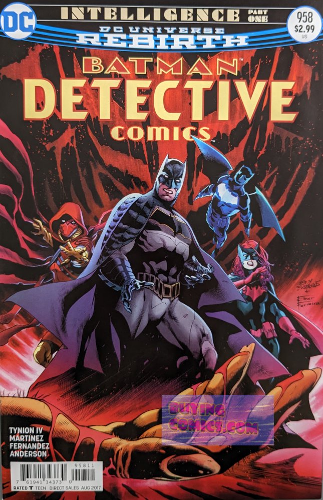 Detective Comics #958 Comic Book Cover Art