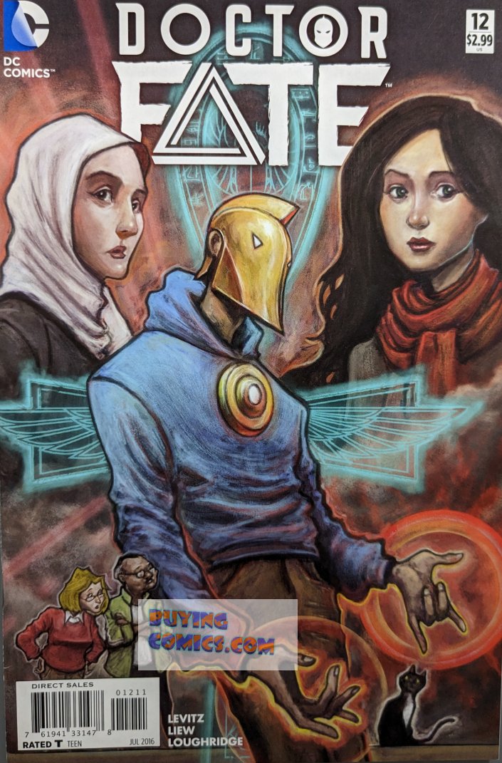 Doctor Fate #12 Comic Book Cover Art