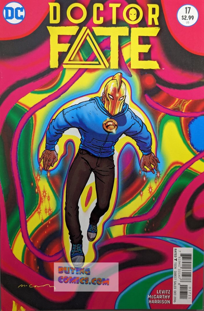 Doctor Fate #17 Comic Book Cover Art