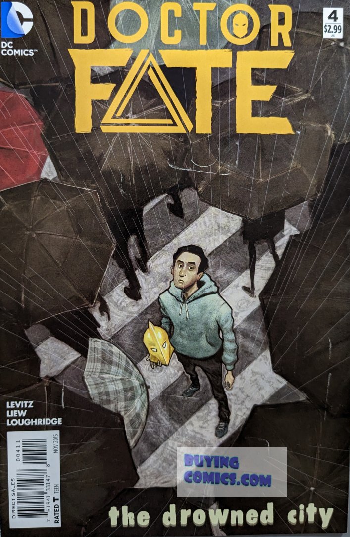 Doctor Fate #4 Comic Book Cover Art