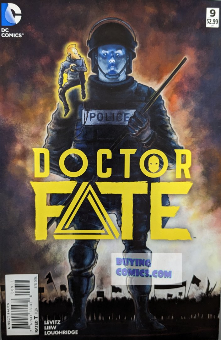 Doctor Fate #9 Comic Book Cover Art