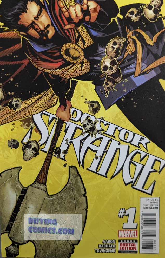 Doctor Strange #1 Comic Book Cover Art