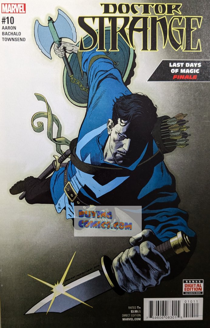 Doctor Strange #10 Comic Book Cover Art