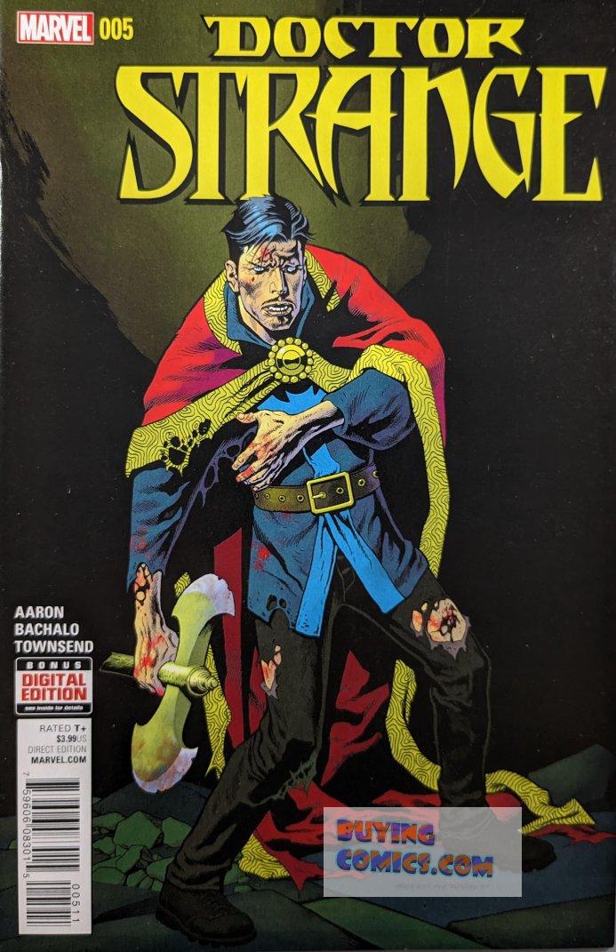 Doctor Strange #5 Comic Book Cover Art