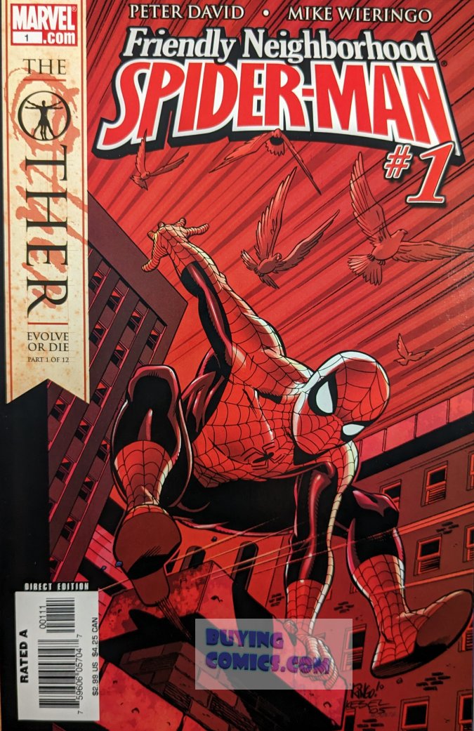 Friendly Neighborhood Spider-Man #1 Comic Book Cover Art