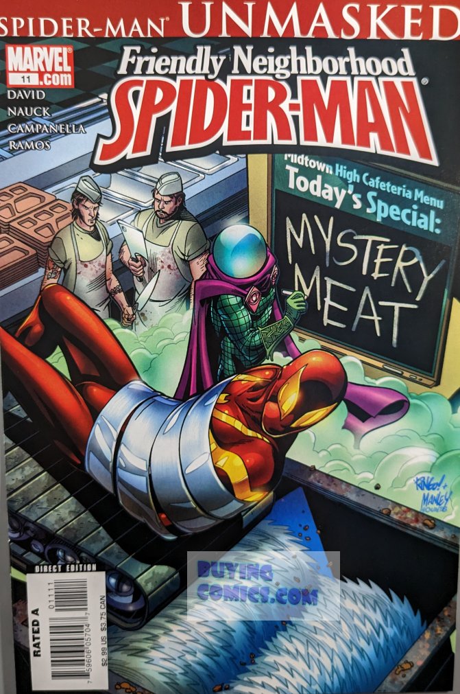 Friendly Neighborhood Spider-Man #11 Comic Book Cover Art