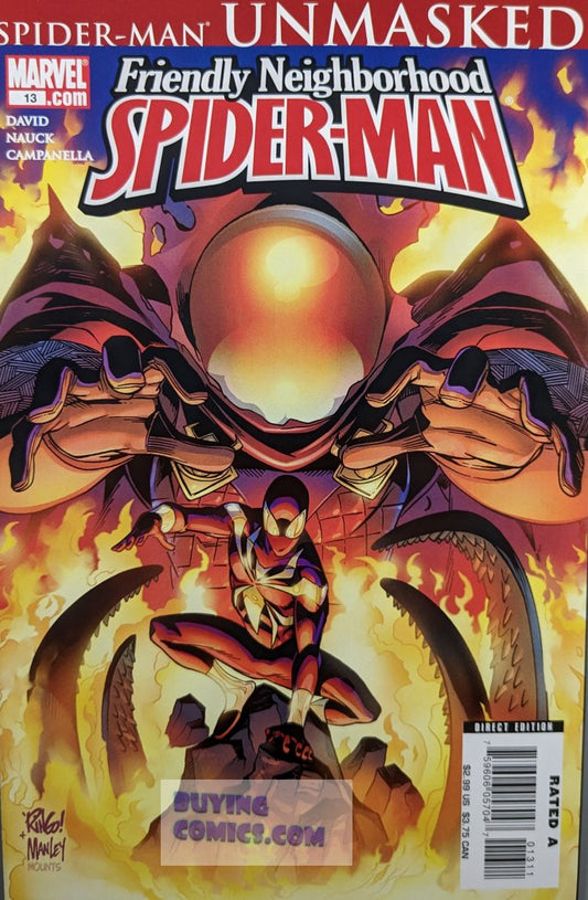 Friendly Neighborhood Spider-Man #13 Comic Book Cover Art