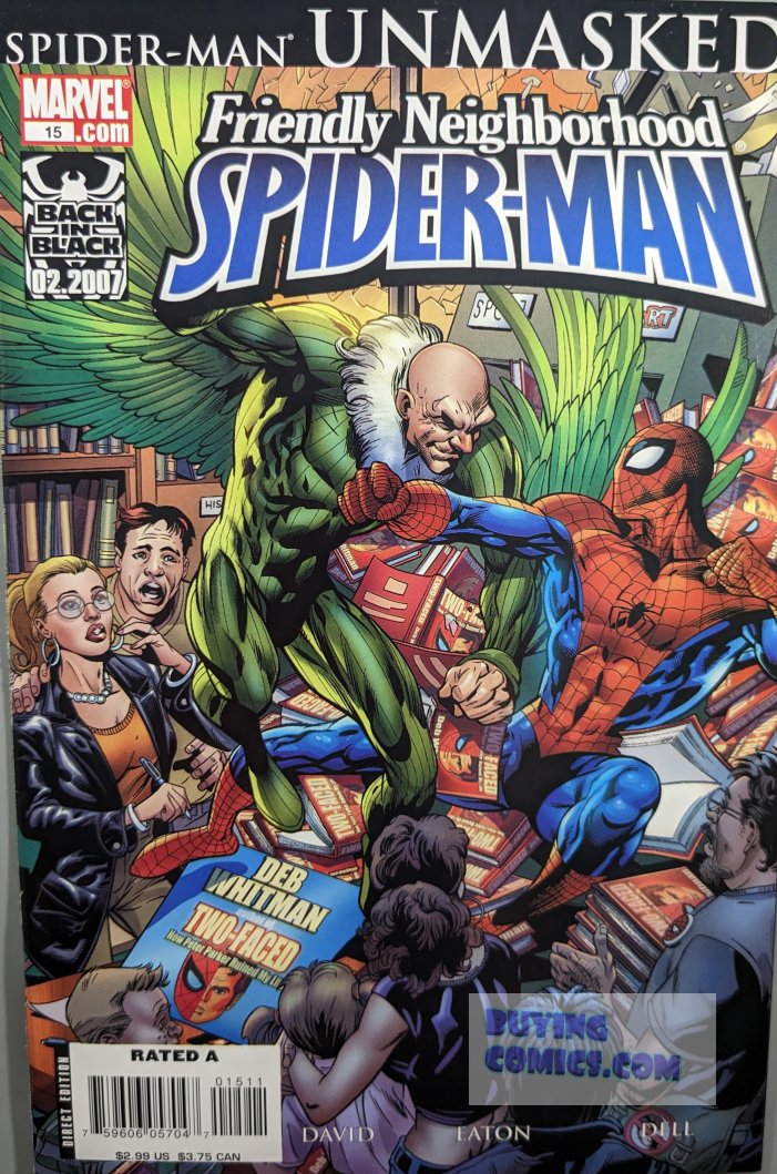 Friendly Neighborhood Spider-Man #15 Comic Book Cover Art