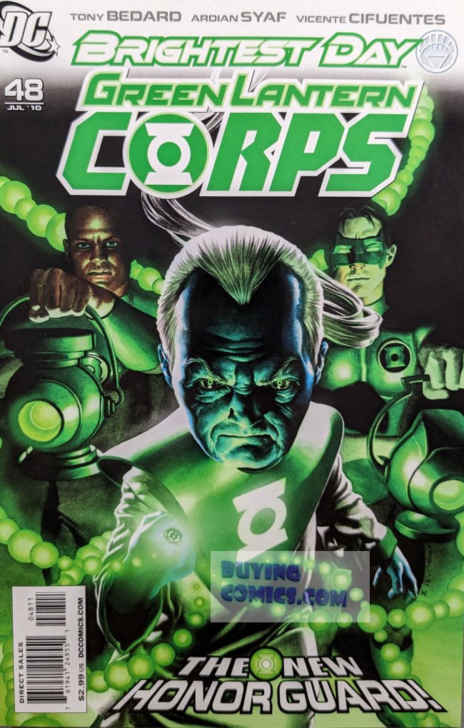 Green Lantern Corps #48 Comic Book Cover Art