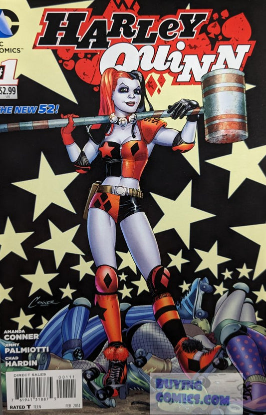 Harley Quinn #1 Comic Book Cover Art by Amanda Conner