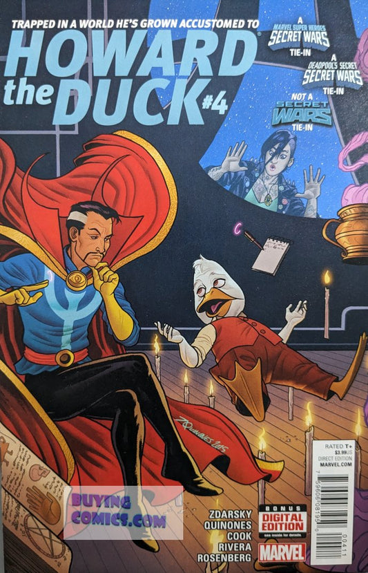 Howard The Duck #4 Comic Book Cover Art