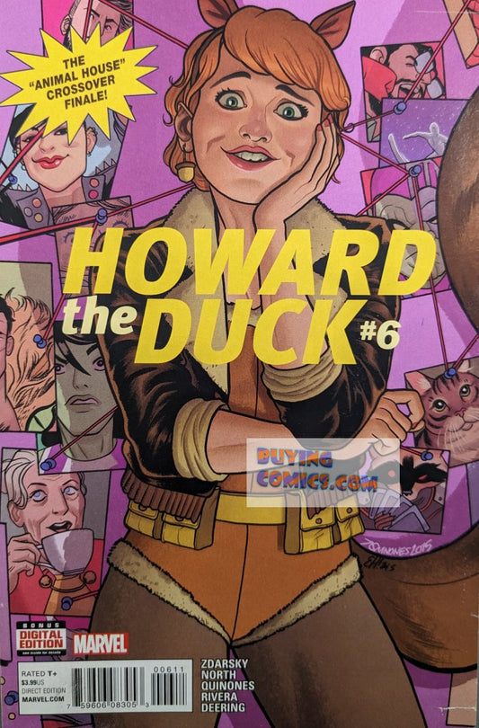 Howard The Duck #6 Comic Book Cover Art